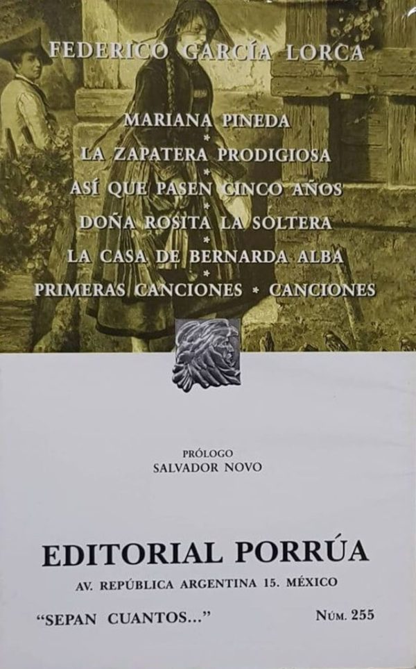 MARIANA PINEDA Y OTRAS OBRAS